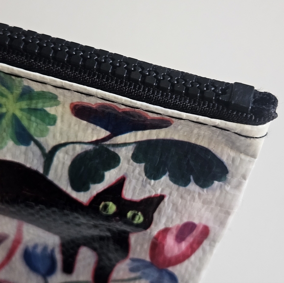 NWT Blue Q Here Kitty Zipper Pouch - Picture 3 of 12